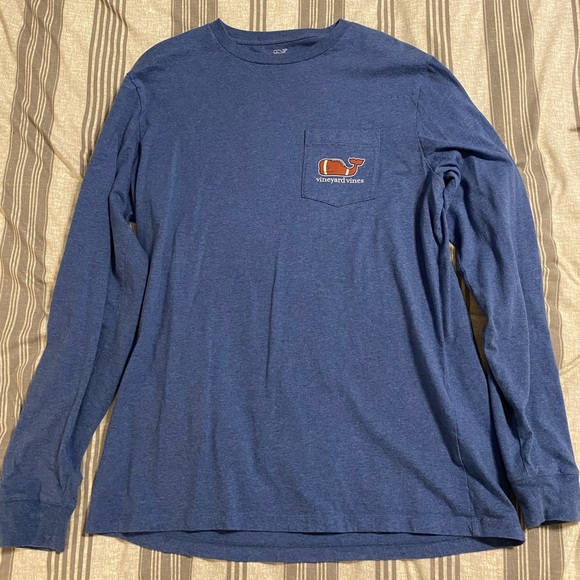 Vineyard Vines Football T-Shirt - Picture 1 of 3